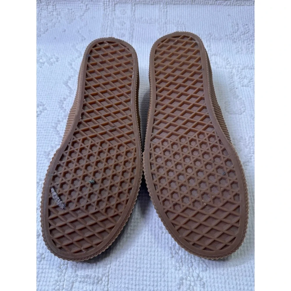 Vans Authentic Stacked Platform Sneakers Lavender Suede Women 7 Men 5.5